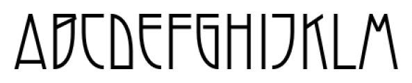 Santini Regular Font UPPERCASE