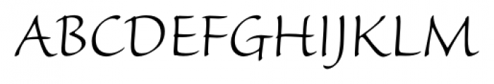 Sanvito Pro Subhead Light Font UPPERCASE