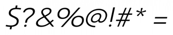 Savigny Regular Ext Italic Font OTHER CHARS