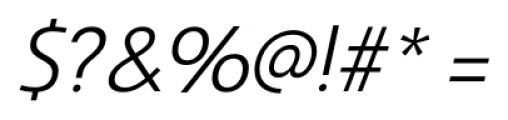 Savigny Regular Italic Font OTHER CHARS