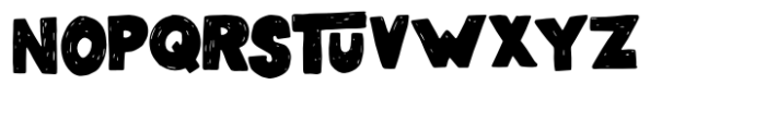 SA Tampico Rough Font UPPERCASE