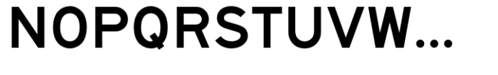 SAA Series E Std Standard (D) Font UPPERCASE