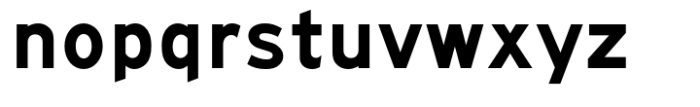 SAA Series EM Std Standard (D) Font LOWERCASE
