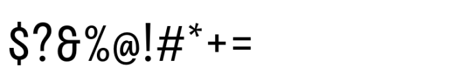 Sabana Alt Regular Font OTHER CHARS