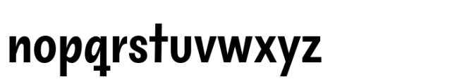 Sabana Alt Semi Bold Font LOWERCASE