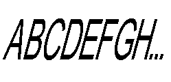 Sabang Island Slant Regular FONT