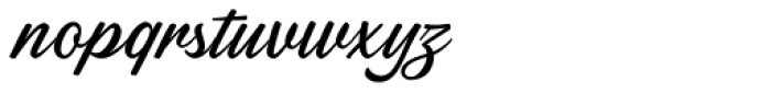 Sabatons Script Regular Font LOWERCASE