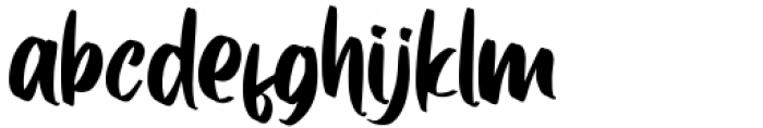 Sabilla Solid Regular Font LOWERCASE