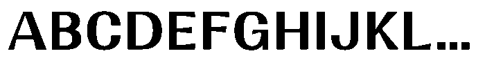 Sabino Bold Font UPPERCASE