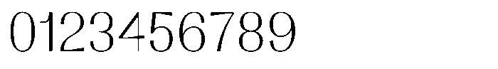 Sabino Light Font OTHER CHARS