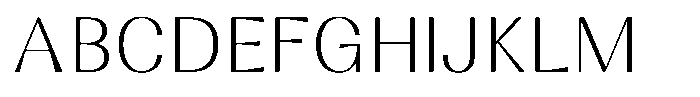 Sabino Light Font UPPERCASE