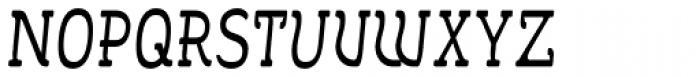 Sabio Alternate Condensed Regular Font UPPERCASE