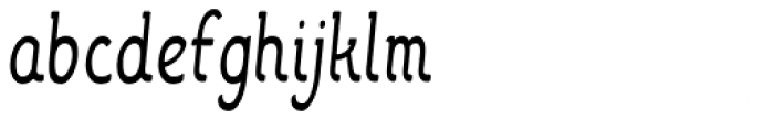Sabio Alternate Condensed Regular Font LOWERCASE