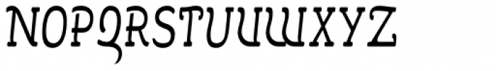 Sabio Condensed Regular Font UPPERCASE