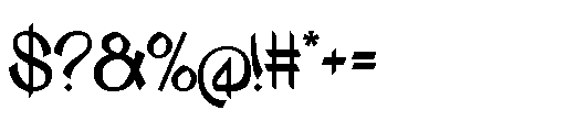 Sabiren Font OTHER CHARS