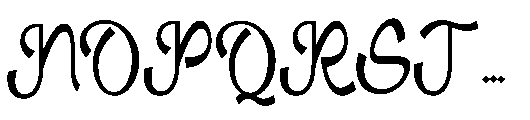 Sabiren Font UPPERCASE