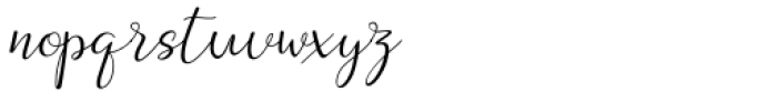 Sabiya Regular Font LOWERCASE