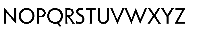 Sable Regular Font UPPERCASE