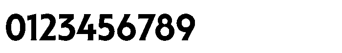 Sable Semi Bold Font OTHER CHARS