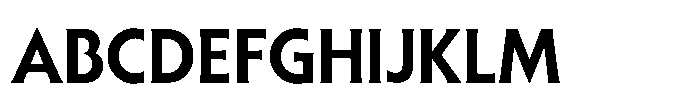 Sable Semi Bold Font UPPERCASE