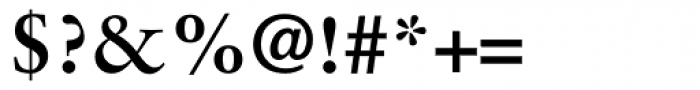 Sabon Bold Oldstyle Figures Font OTHER CHARS