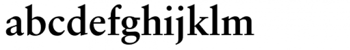 Sabon Cyrillic Bold Font LOWERCASE