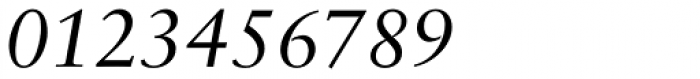 Sabon Greek Italic Font OTHER CHARS