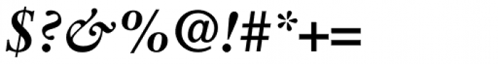 Sabon Greek Monotonic Bold Italic Font OTHER CHARS