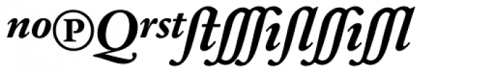 Sabon Next LT Bold Italic Alternate Font UPPERCASE