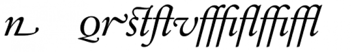 Sabon Next LT Italic Alternate Font LOWERCASE