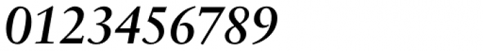 Sabon Pro SemiBold Italic Font OTHER CHARS