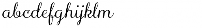 Sabores Script Regular Italic Font LOWERCASE