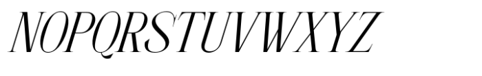 Sabriana Oblique Font UPPERCASE