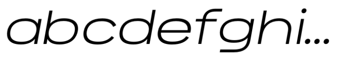 Sabrosa Italic Font LOWERCASE