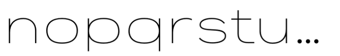 Sabrosa Light Font LOWERCASE