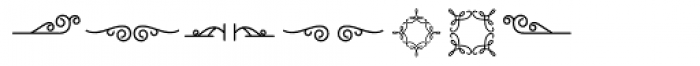 Sabrva Ornament Font OTHER CHARS