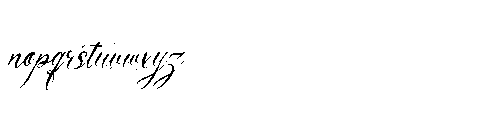 Sabrysoul Italic Font LOWERCASE
