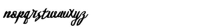 Sachila Font LOWERCASE