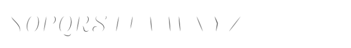 Sacred Bridge Inline Slant Font LOWERCASE