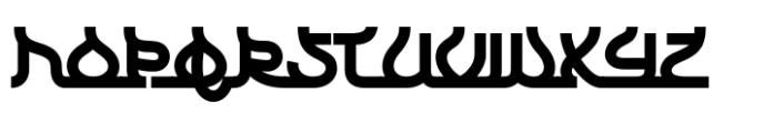 Sacred Mubarak Font UPPERCASE