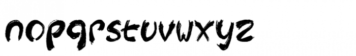 Sad Angel Handwritten Font LOWERCASE