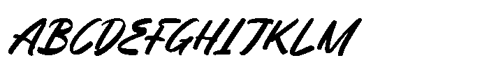 Saddle Nomad Italic Font UPPERCASE