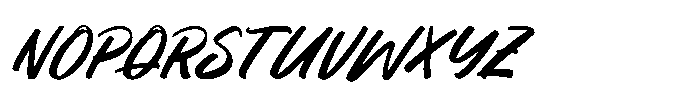 Saddle Nomad Italic Font UPPERCASE