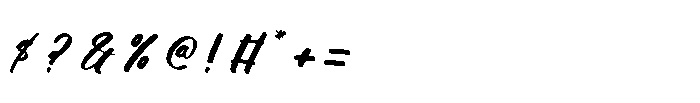 Saddle Nomad Regular Font OTHER CHARS