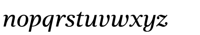 Sade Italic Font LOWERCASE