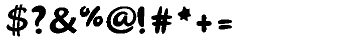 Sadelik Font OTHER CHARS