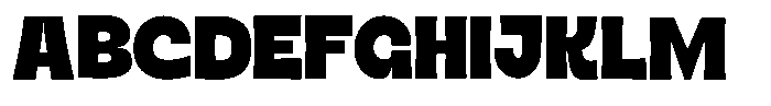 Sadenly Font UPPERCASE