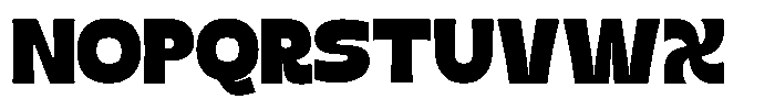 Sadenly Font UPPERCASE
