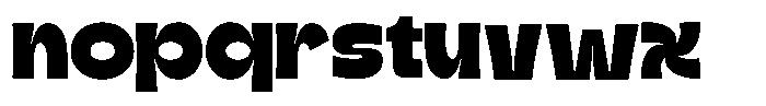 Sadenly Font LOWERCASE