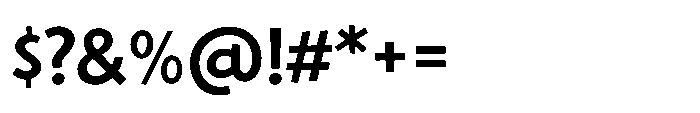 Sadetta Regular Font OTHER CHARS